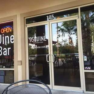 Just go on in! The great selection of wine is waiting...