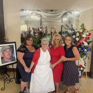 My sweet dad, my amazing mom and their girls