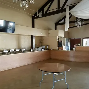 Catering area