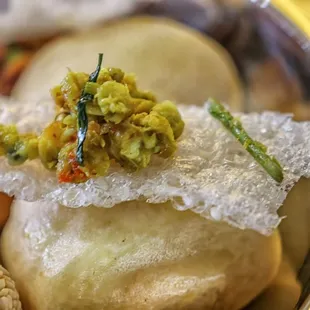 a variety of food items