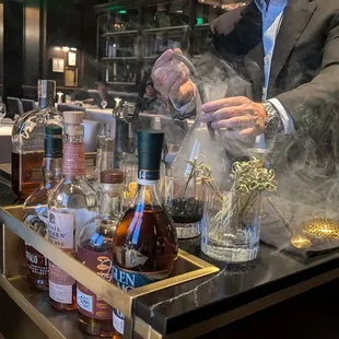 TABLESIDE OLD FASHIONED COCKTAILS
