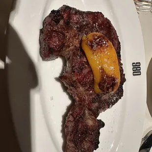 Dry aged steak
