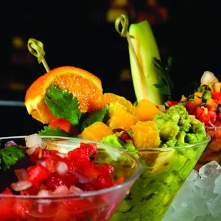 a bowl of fruit salad