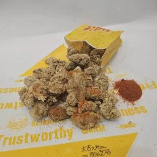 popcorn chicken