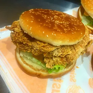 crispy chicken sandwich