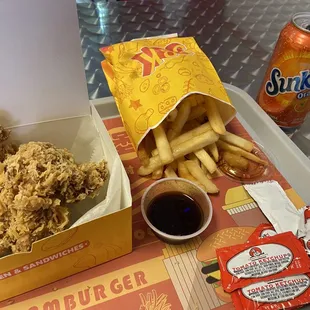 Mixed 3pc Chicken Combo