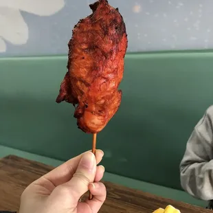 BBQ chicken tender