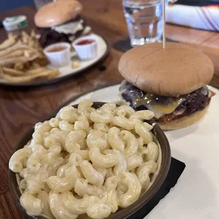 The Ned &amp; the Breck in the background