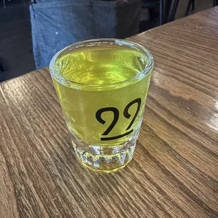 Pickle shot