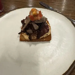 TONGUE-N CHEEK PICKLED TONGUE + SMOKED CHEEK + PEPPER CHEESE