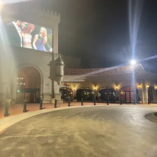 Exterior entrance of casino