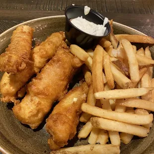 Fish and chips...very good