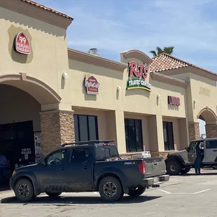 99 Punjabi Dhaba is at the north end of RJ's Travel Center.
