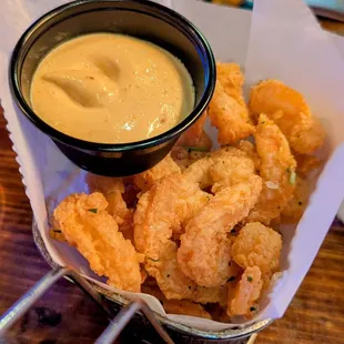 December 18, 2024; Firecracker Shrimp ($9).