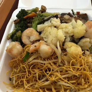 Grub from their deli/restaurant