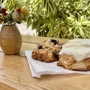 Blueberry Cream Cheese Scuffin Ensaimada Scuffin
