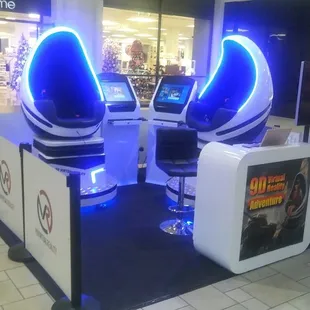 Come Expirience the world of Virtual Reality at the Vintage Faire Mall downstairs in front of Macy's Men's and Home