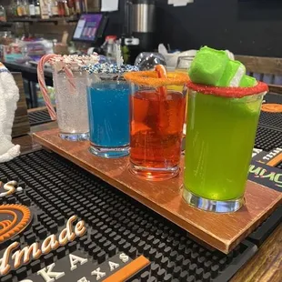 Time stamped photo from waiting for our table by the bar.