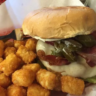 Tex-mex chicken sandwich