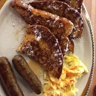 French toast plate