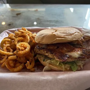 Cajun Style Chicken Sandwich