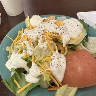 Side Salad with Ranch