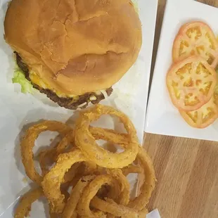 Huge burger