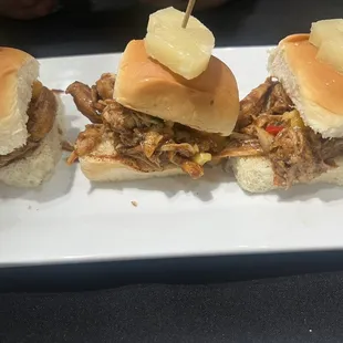Spicy Chicken Sliders