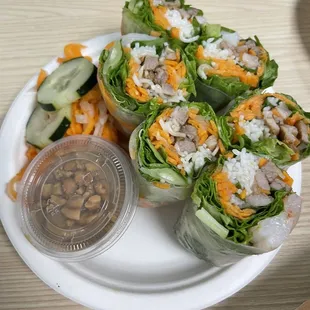 Pork shrimp roll