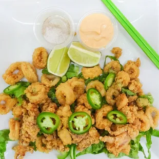Crispy Calamari w/ Cognac Mayo