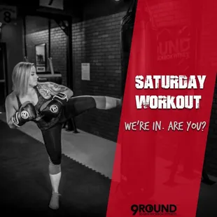 No skill needed. 30 minute cardio kick your butt workout. Come try us for 7 days free. 9162265322