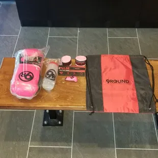 Gear members receive to workout with