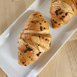 two croissants