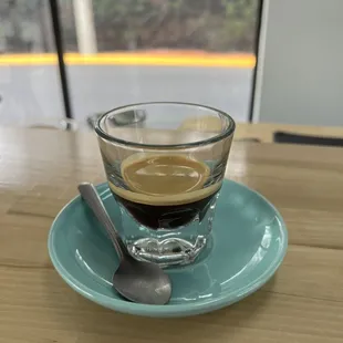 a cup of espresso