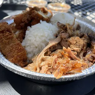 Chicken Katsu &amp; Kahlua Pork