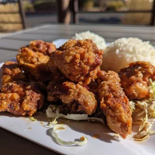 Garlic fried chicken