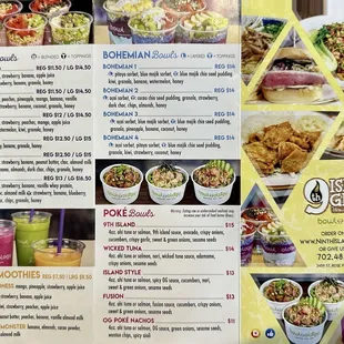 Menu 1 of 2. April 2024