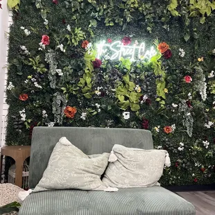 Some of the seating and decor.