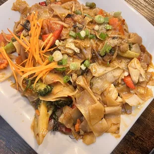 Drunken noodles