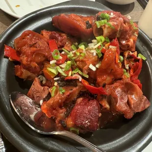 ribs, food, bbq ribs