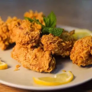 ate of fried chicken