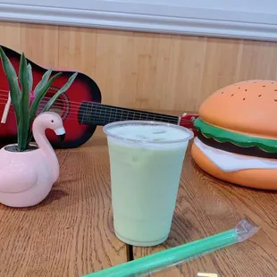 Mint Milk Green Tea