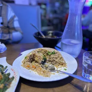 Fried rice was on point