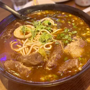 Spicy Beef Noodle Soup