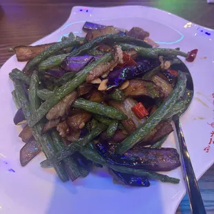 Hunan Stir Fried Beef Fried Noodles