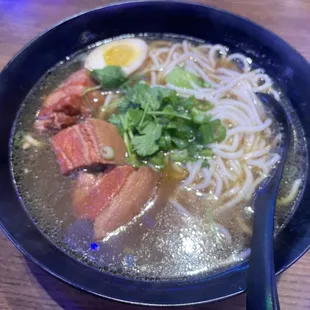 Pork Belly Noodle Soup