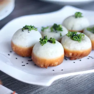 Spicy Pan Fried Pork Buns
