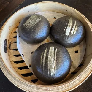 Black Golden Sweet Custard Buns