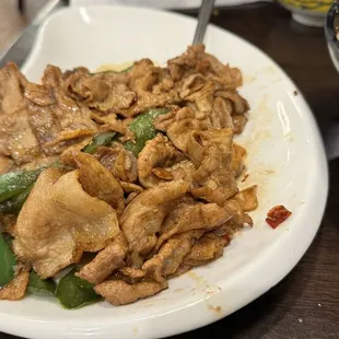 Hunan cuisine pork dish