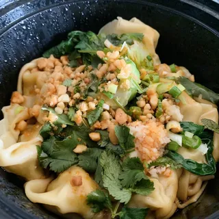 Red Oil Pork Wontons